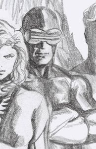 [X-Men #13 (Alex Ross Cyclops Timeless Virgin Sketch Variant) (Product Image)]