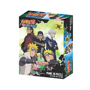[Naruto Shippuden: Prime 3D Puzzle: Warriors Of The Hidden Leaf (300 Piece) (Product Image)]