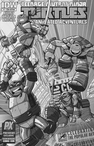 [Teenage Mutant Ninja Turtles: New Animated Adventures #1 (SDCC 2013 Variant) (Product Image)]