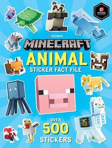 [Minecraft Animal Sticker Fact File (Product Image)]