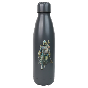 [Star Wars: The Mandalorian: Metal Water Bottle (Product Image)]