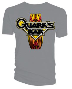 [Star Trek: Deep Space Nine: T-Shirt: Quark's Bar (Charcoal) (Product Image)]
