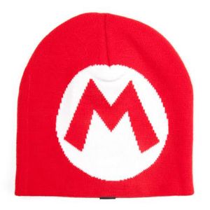 [Nintendo: Beanie: Mario Logo (Product Image)]