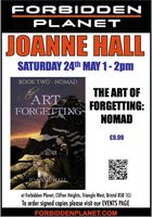 [Joanne Hall Signing The Art of Forgetting: Nomad (Product Image)]