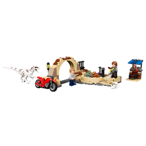 [LEGO: Jurassic World: Dominion: Atrociraptor Dinosaur Bike Chase (Product Image)]