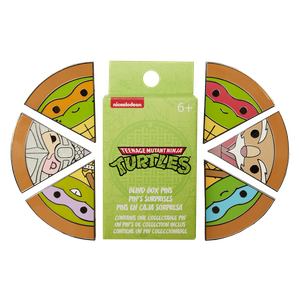 [Teenage Mutant Ninja Turtles: Pop! Enamel Pin Badges: Pizza Slices Blind Box (Product Image)]