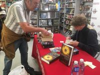[Peter F. Hamilton Signing Salvation Lost (Product Image)]