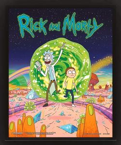 [Rick & Morty: Lenticular Poster: Portal (Product Image)]