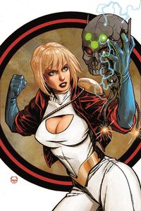 [Power Girl #10 (Cover C Dave Johnson Card Stock Variant: House Of Brainiac) (Product Image)]