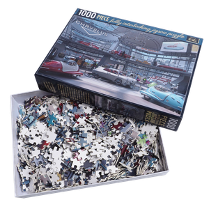 [Fallout: Chryslus Showroom Jigsaw Puzzle: A Busy Day (Product Image)]