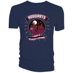 [Harry Potter: T-Shirt: Moonrise At Hogwarts (Product Image)]
