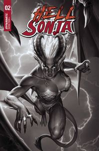 [Hell Sonja #2 (Cover G Yoon Black & White) (Product Image)]