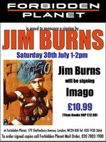[Jim Burns signing Imago (Product Image)]