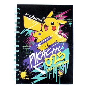 [Pokémon: A5 Wiro Notebook: Graffiti Pikachu (Product Image)]