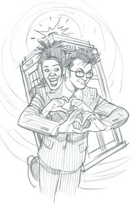 [Doctor Who: Special 2022: One Shot (Cover D Hughes Sketch Virgin Variant) (Product Image)]
