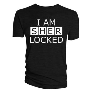 [Sherlock: T-Shirt: Sherlocked (Black) (Product Image)]