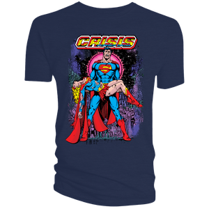[Superman: T-Shirt: Crisis On Infinite Earths #7 By George Perez (Product Image)]