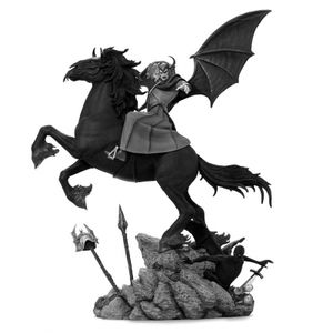 [Dungeons & Dragons: Deluxe Art Scale Statue: Venger With Nightmare (Product Image)]