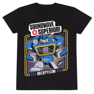 [Transformers: T-Shirt: Soundwave Superior (Product Image)]