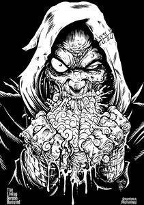 [The Living Corpse: Haunted #1 (Cover B Limited Edition Black & White Raw) (Product Image)]