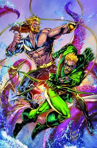 [Aquaman/Green Arrow: Deep Target #6 (Cover B Fico Ossio Card Stock Variant) (Product Image)]