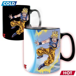 [Dragon Ball: Heat Change Mug: Goku Vs Buu (Product Image)]