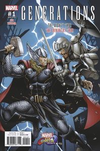 [Generations: Unworthy Thor & Mighty Thor #1 (Marvel Vs Capcom Variant) (Product Image)]