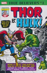 [True Believers: Kirby 100th: Thor Vs Hulk #1 (Product Image)]