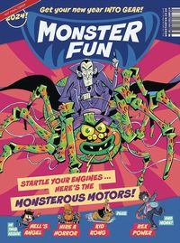 [The cover for Monster Fun: Monstrous Motors Special: 2023]