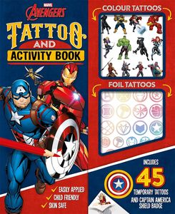 [Marvel Avengers: Tattoo & Activity Book (Product Image)]