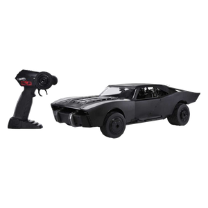 [The Batman: Hot Wheels 1/10 Scale Remote Control Vehicle: Batmobile (Product Image)]