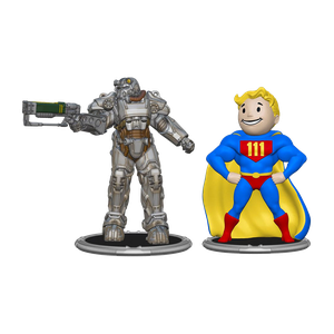 [Fallout: Mini Figure 2-Pack: C T-60 & Vault Boy (Power) (Product Image)]