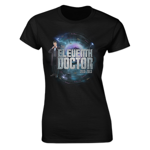 [Doctor Who: The 60th Anniversary Diamond Collection: Women's Fit T-Shirt: The Eleventh Doctor (Product Image)]