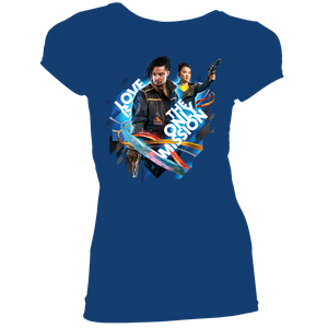 [Doctor Who: Flux Collection: Women's Fit T-Shirt: Once, Upon Time (Vinder & Bel) (Product Image)]