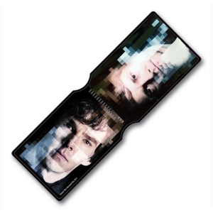 [Sherlock: Travel Pass Holder: Sherlock & Watson Pixelated (Product Image)]