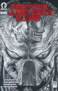 [Predator Vs Judge Dredd Vs Aliens #3 (Fabry Pencils Variant) (Product Image)]