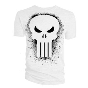 [Marvel: T-Shirt: Punisher Graffiti Stencil (Product Image)]