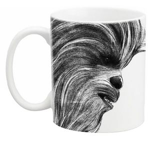 [Star Wars: The Last Jedi: Mug: Chewbacca & Porgs (Product Image)]