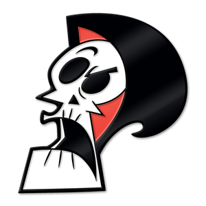 [The Grim Adventures Of Billy & Mandy: Enamel Pin Badge: Grim (Product Image)]