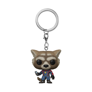 [Guardians Of The Galaxy: Volume 3: Pop! Vinyl Keychain: Rocket (Product Image)]