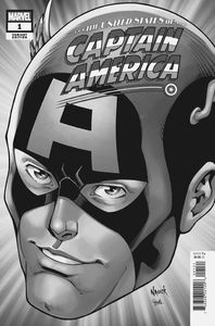 [United States: Captain America #1 (Nauck Headshot Variant) (Product Image)]