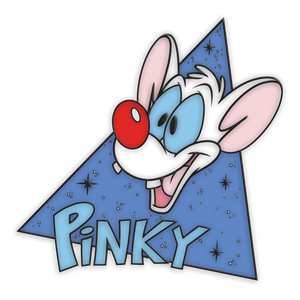 [Pinky & The Brain: Enamel Pin Badge: Pinky (Product Image)]