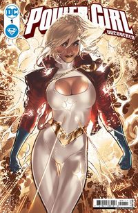 [The cover for Power Girl: Uncovered: One-Shot #1 (Cover A Pablo Villalobos)]