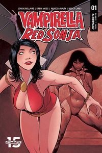 [Red Sonja & Vampirella #1 (Cover E Moss Then Now) (Product Image)]