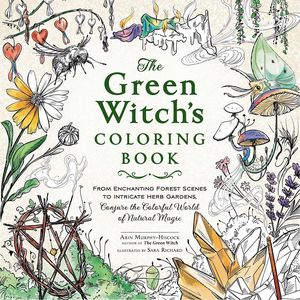 [The Green Witch's Colouring Book (Product Image)]