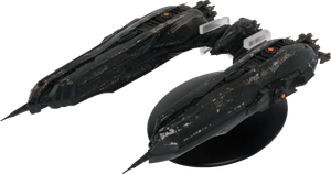 [Star Trek: Discovery: Figurine Magazine #33: Klingon Chargh-Class Ship (Product Image)]