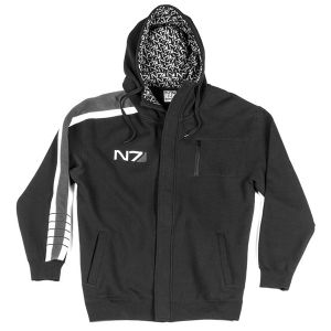 [Mass Effect: Hoodie: N7 Elite Armour Stripe (Product Image)]