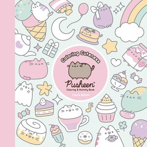 [Coloring Cuteness: A Pusheen Coloring & Activity Book (Product Image)]