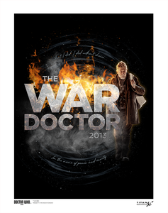 [Doctor Who: The 60th Anniversary Diamond Collection: Art Print: The War Doctor (Product Image)]