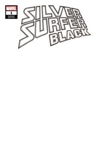 [Silver Surfer: Black #1 (Blank Variant) (Product Image)]